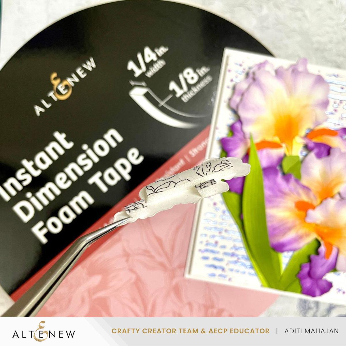 Altenew - Instant Dimension Foam Tape - 1/8&quot; x 1/4&quot; x 10m-ScrapbookPal
