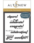 Altenew - Press Plates - Celebration Sentiments-ScrapbookPal