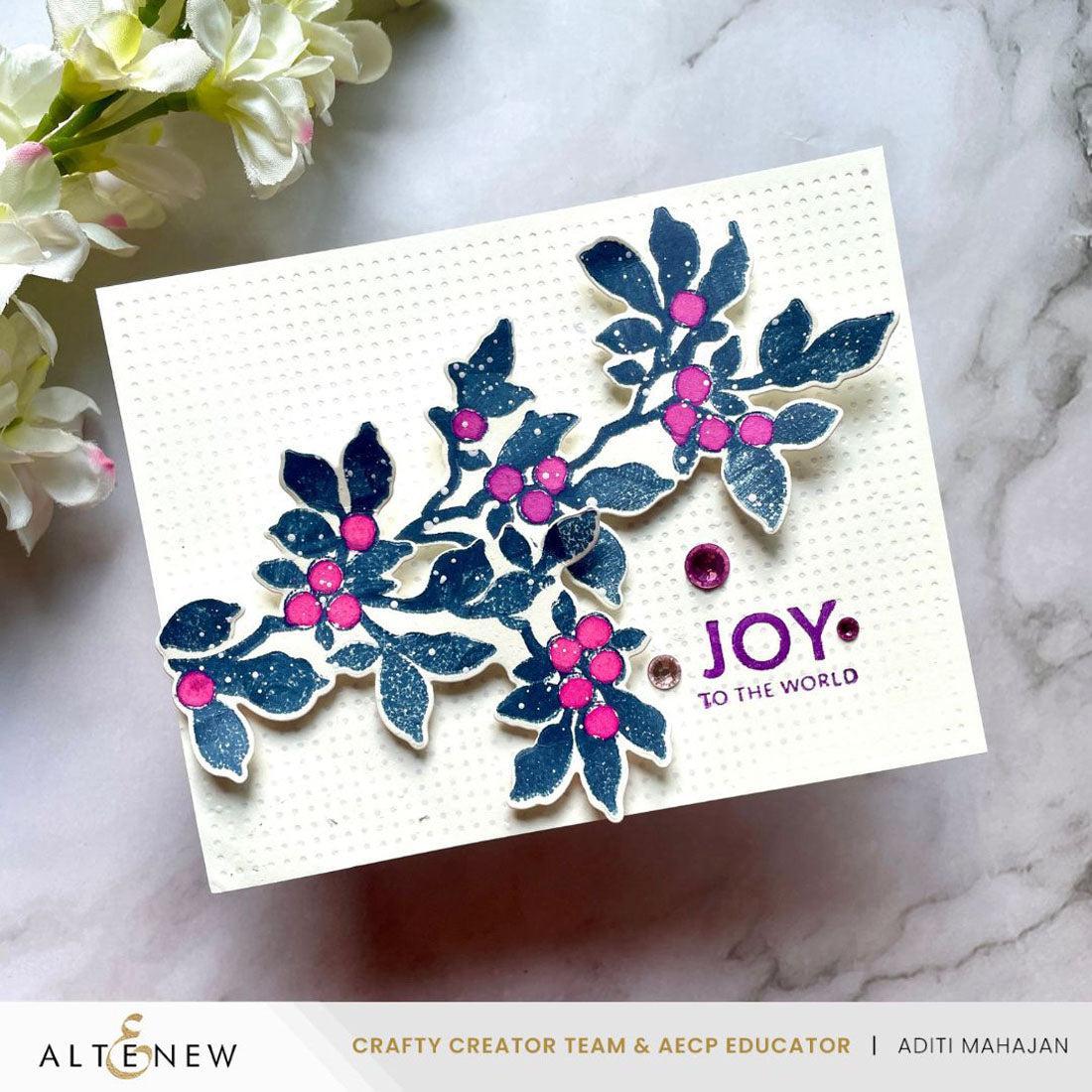 Altenew - Press Plates & Dies - Berry Whisper-ScrapbookPal