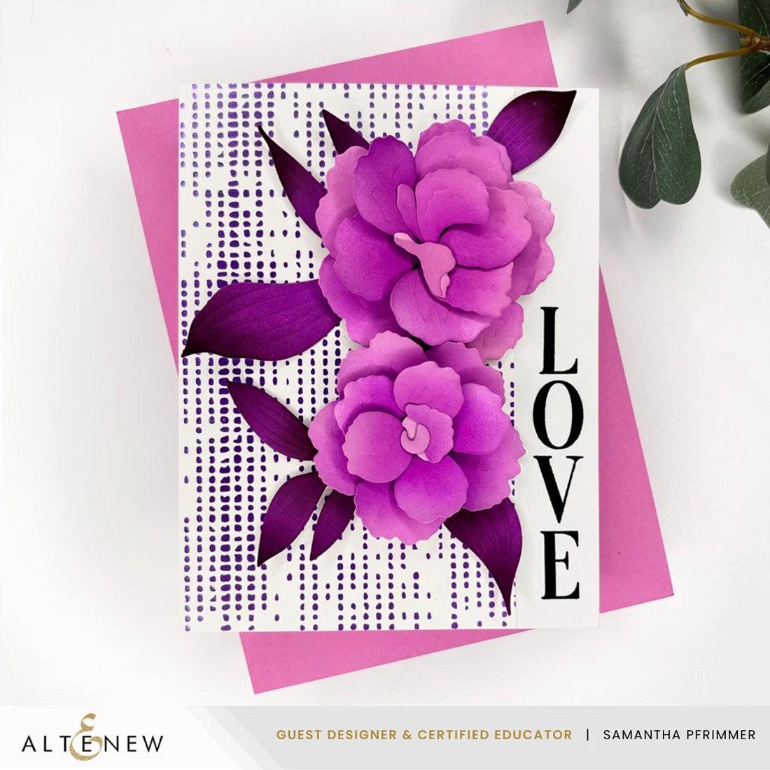 Altenew - Press Plates - Essential Textures: Canvas Impressions-ScrapbookPal
