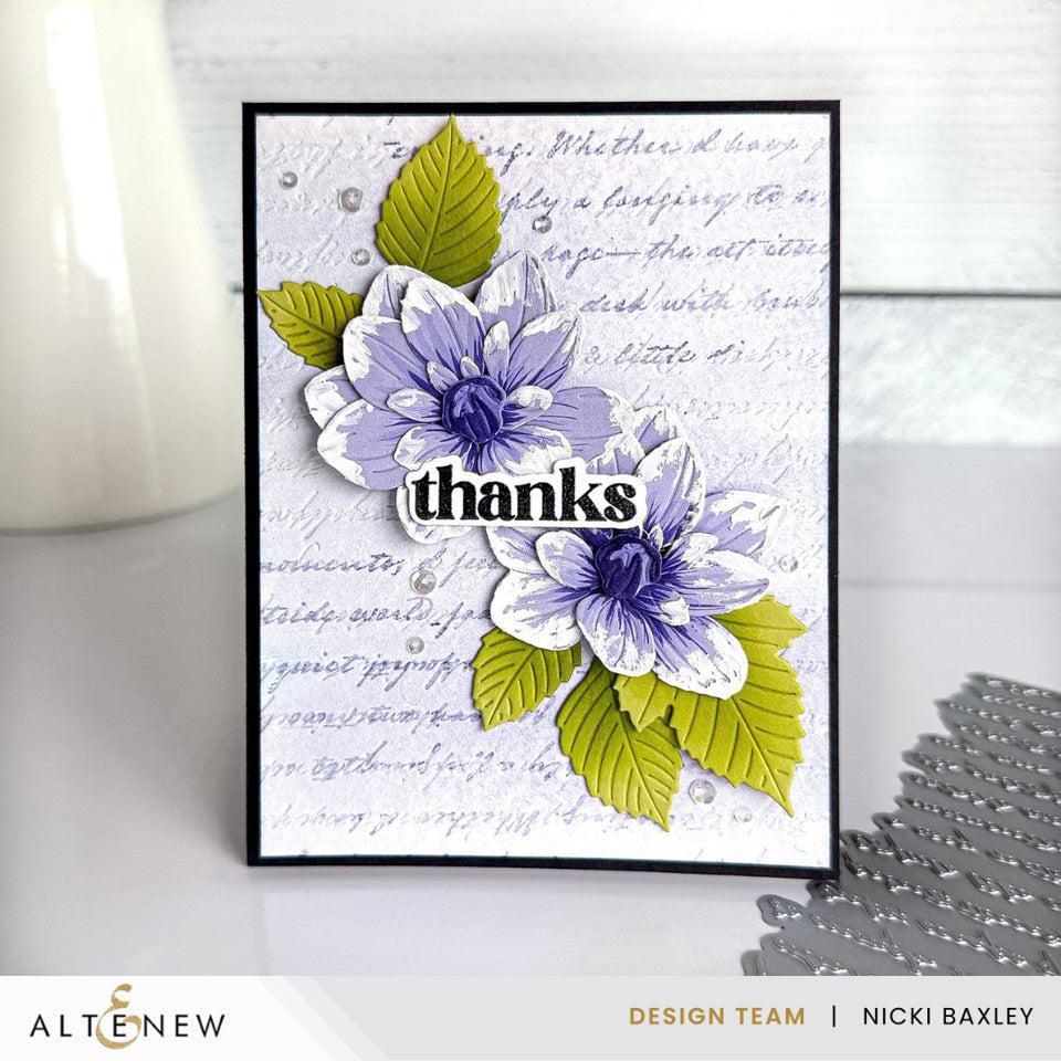 Altenew - Press Plates - Making Moments-ScrapbookPal