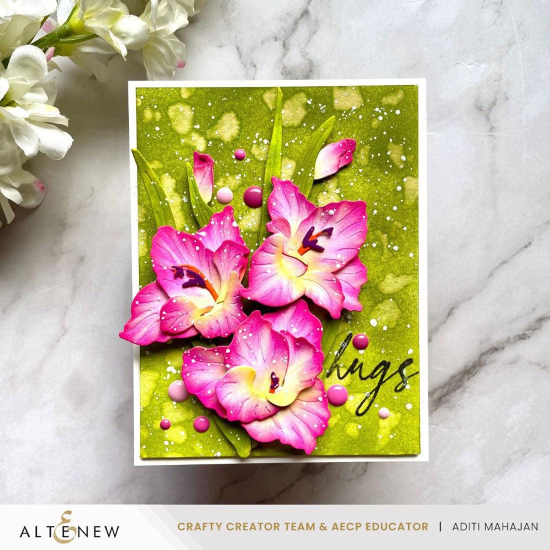 Altenew - Press Plates - One-Go: Solid Sentiment Banners-ScrapbookPal