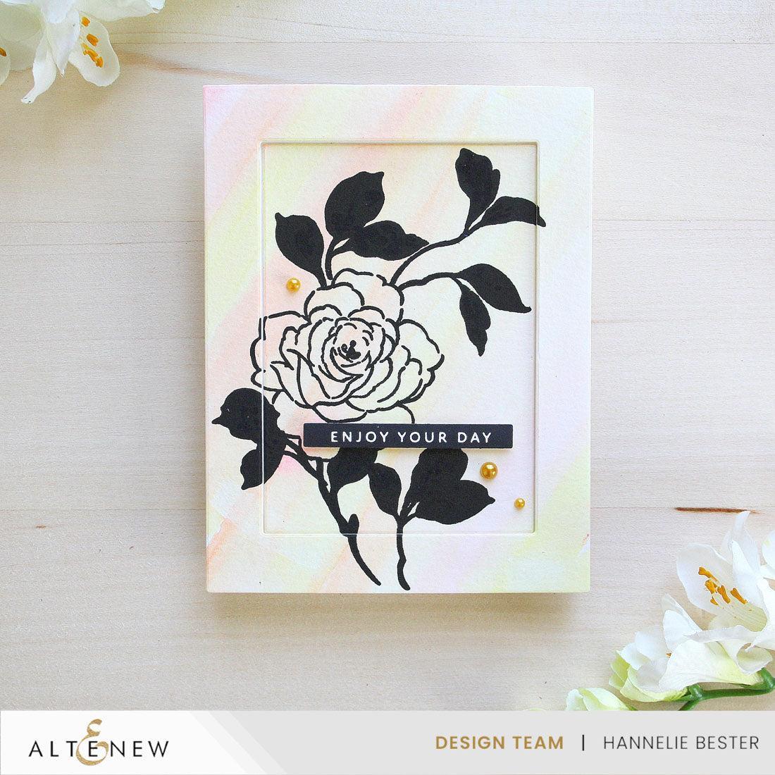 Altenew - Press Plates - One-Go: Solid Sentiment Strips 2-ScrapbookPal
