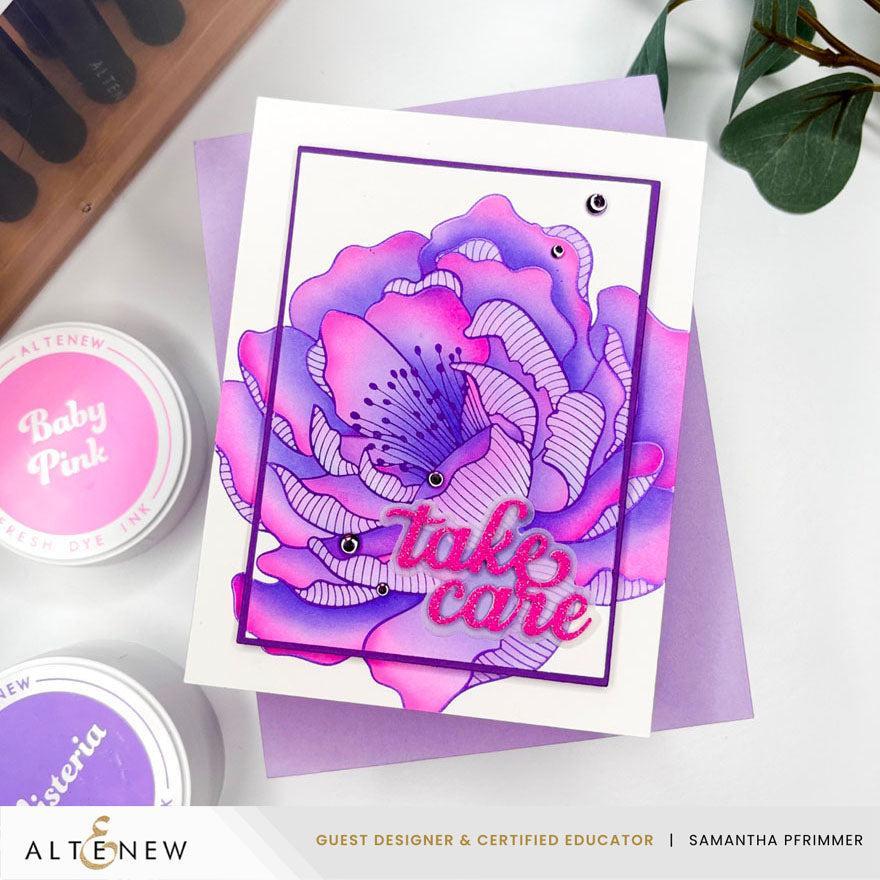 Altenew - Press Plates &amp; Stencils - Magical Peony-ScrapbookPal