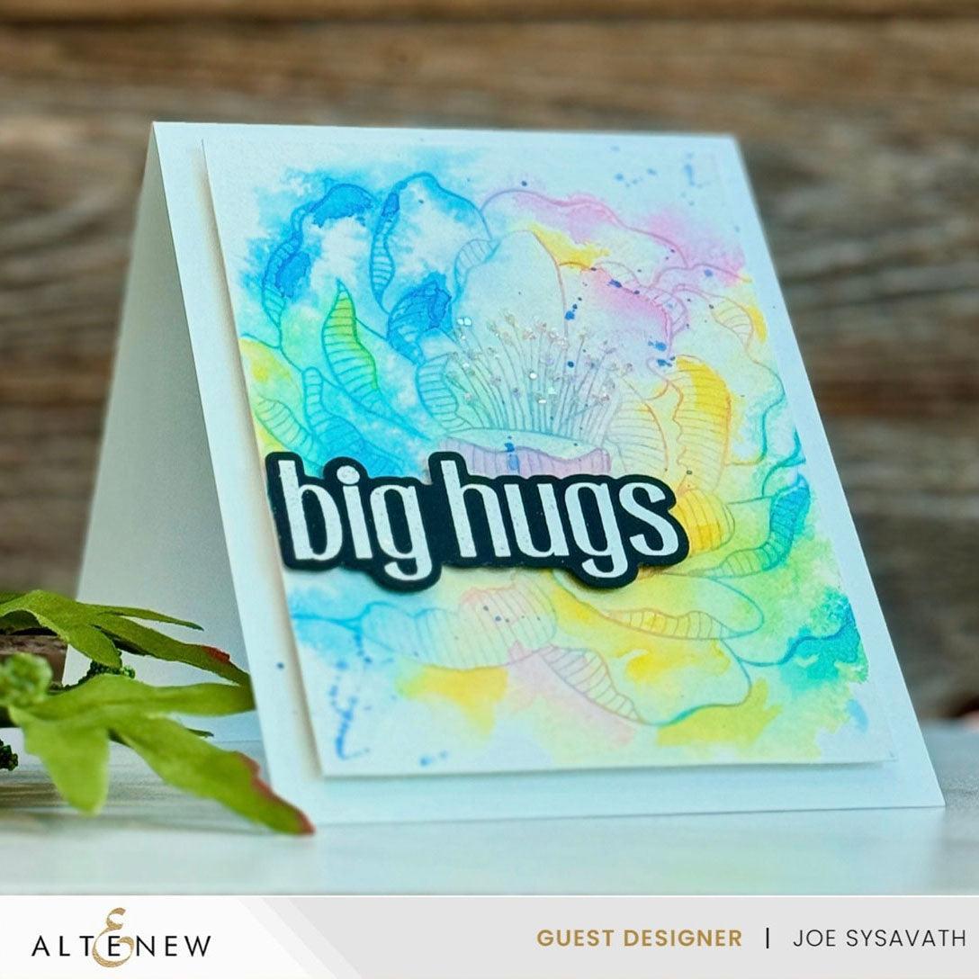 Altenew - Press Plates &amp; Stencils - Magical Peony-ScrapbookPal