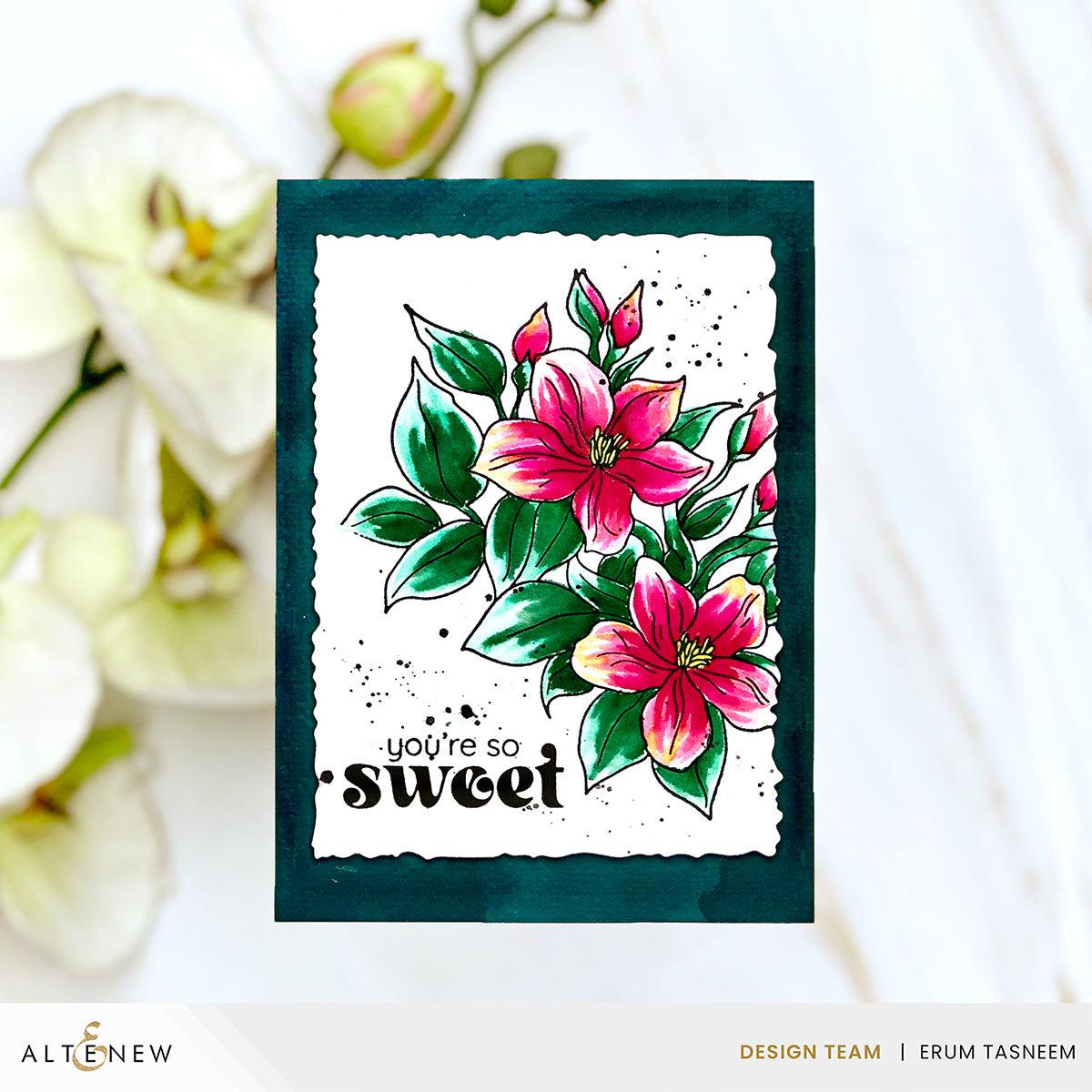 Altenew - Press Plates - Sweet Jasmine-ScrapbookPal