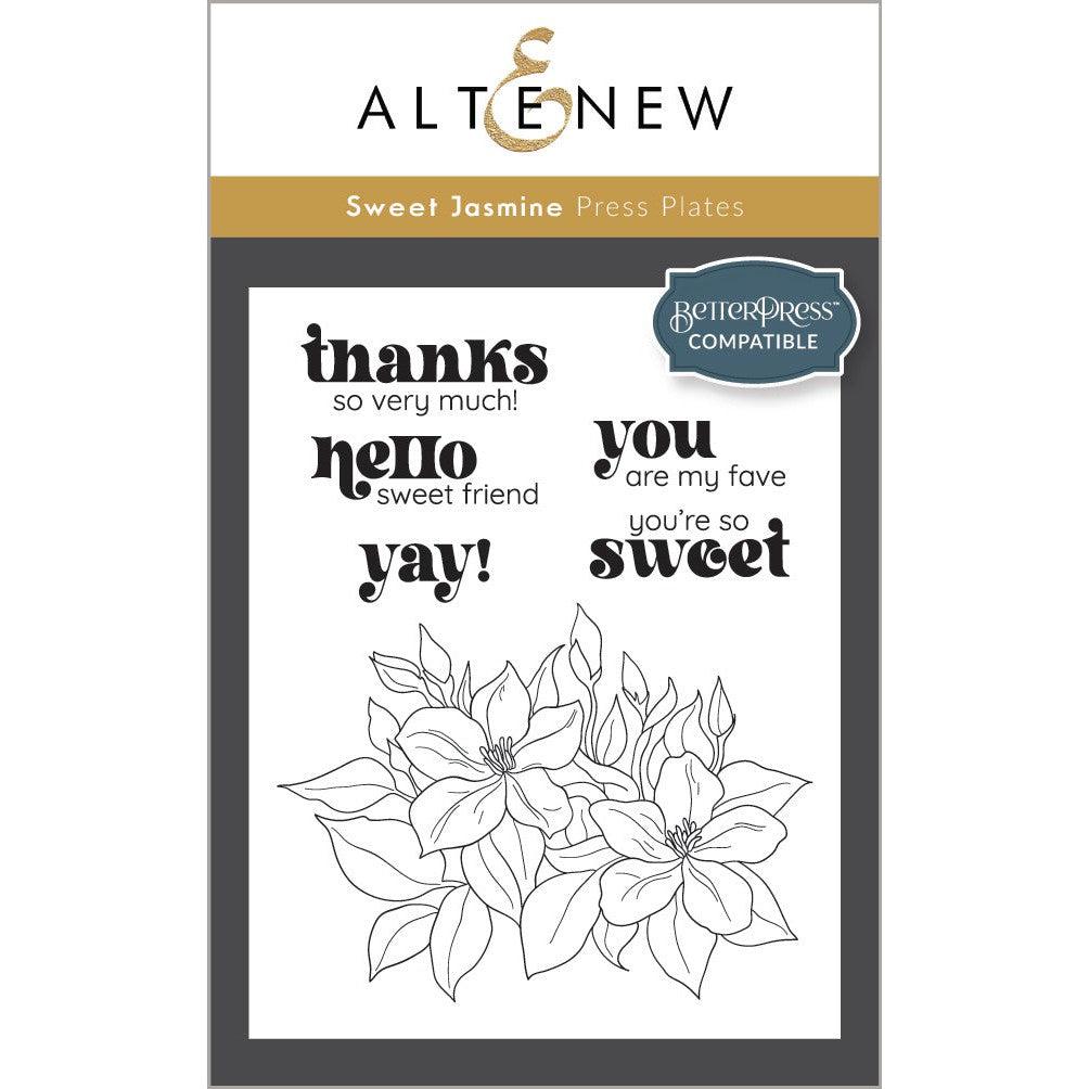 Altenew - Press Plates - Sweet Jasmine-ScrapbookPal