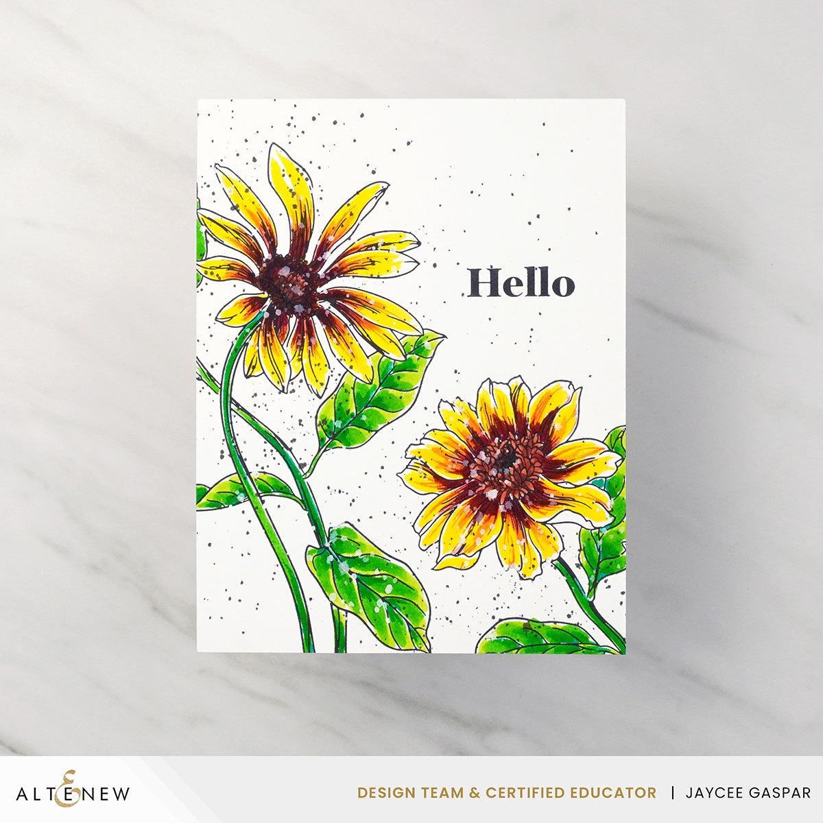 Altenew - Press Plates - Wild Daisies-ScrapbookPal