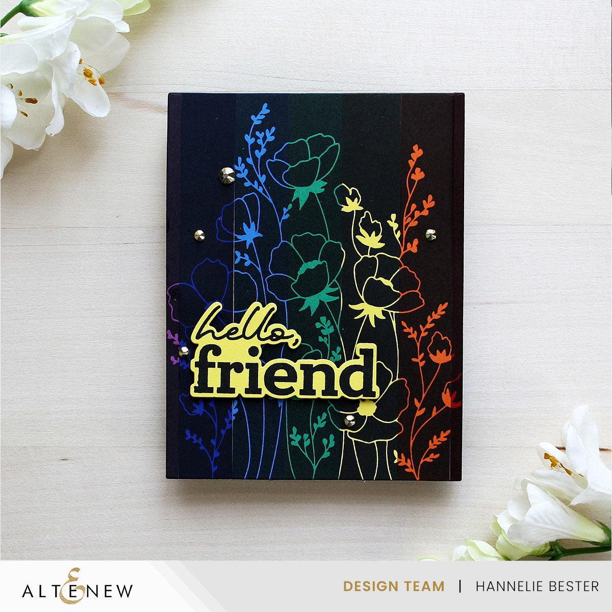 Altenew - Press Plates - Wildflower Whispers-ScrapbookPal