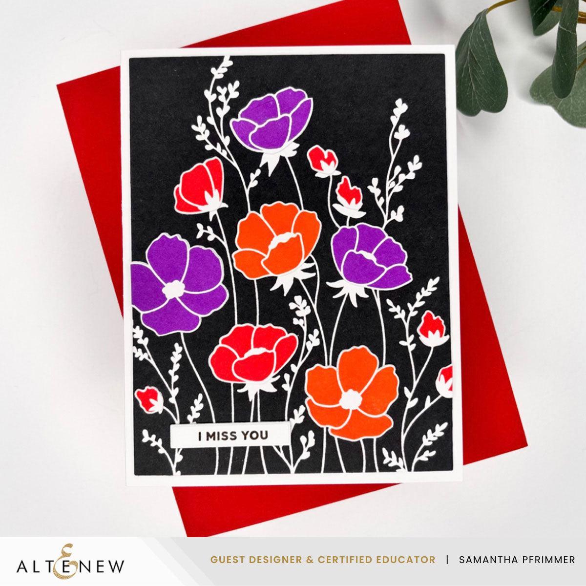 Altenew - Press Plates - Wildflower Whispers-ScrapbookPal