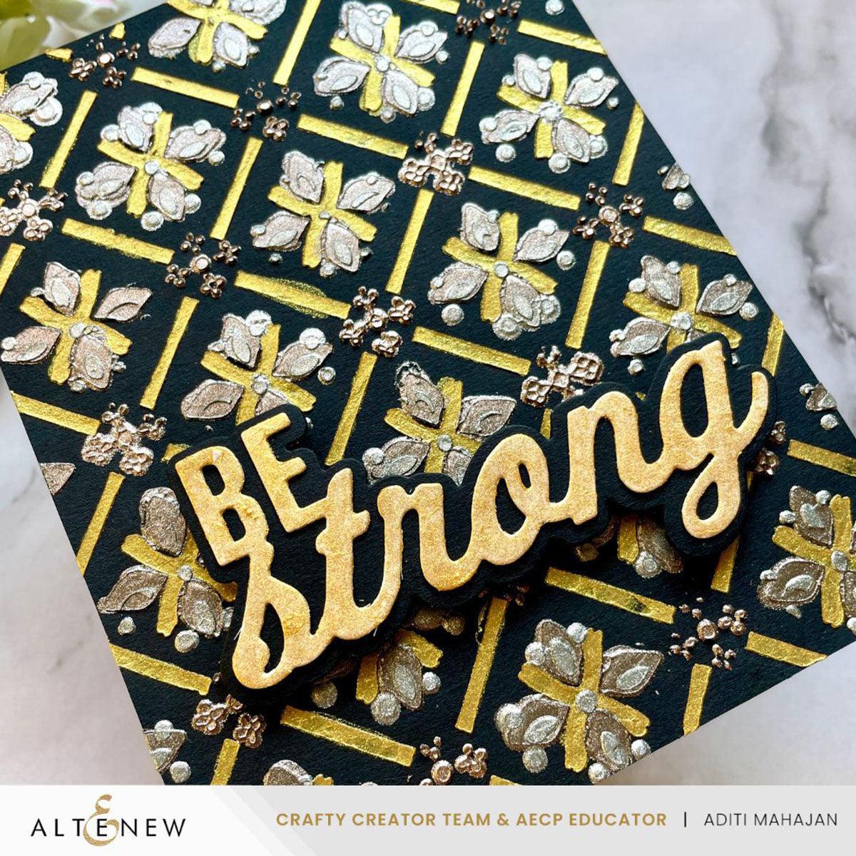 Altenew - Shimmer Relief Paste - Brushed Pyrite-ScrapbookPal