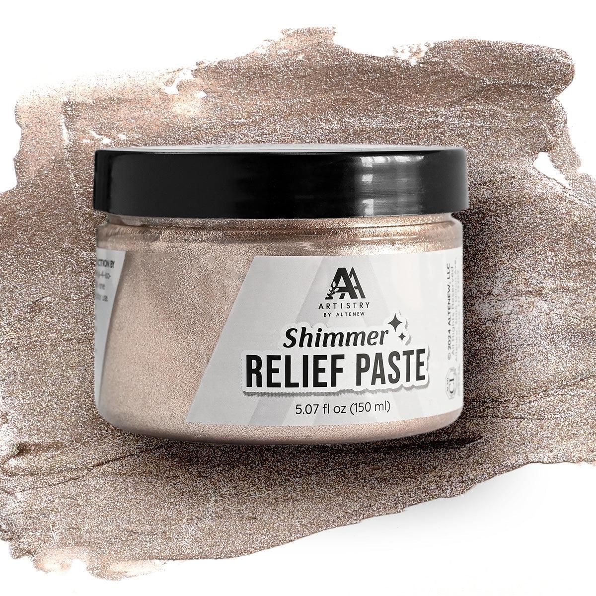 Altenew - Shimmer Relief Paste - Rose Gold-ScrapbookPal