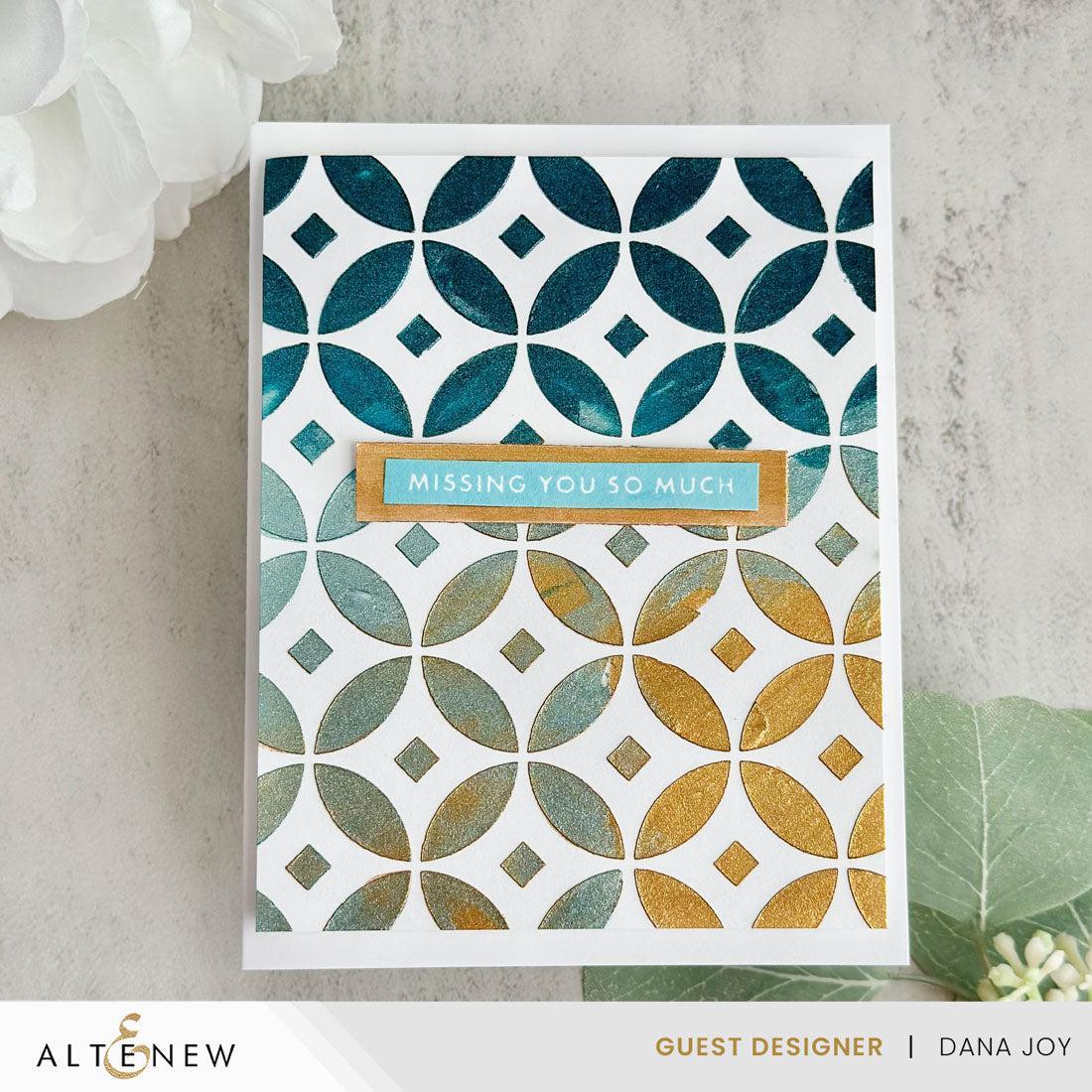 Altenew - Shimmer Relief Paste - Sea Beryl-ScrapbookPal