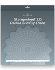 Altenew - Stampwheel 2.0 - Radial Grid Flip Plate-ScrapbookPal