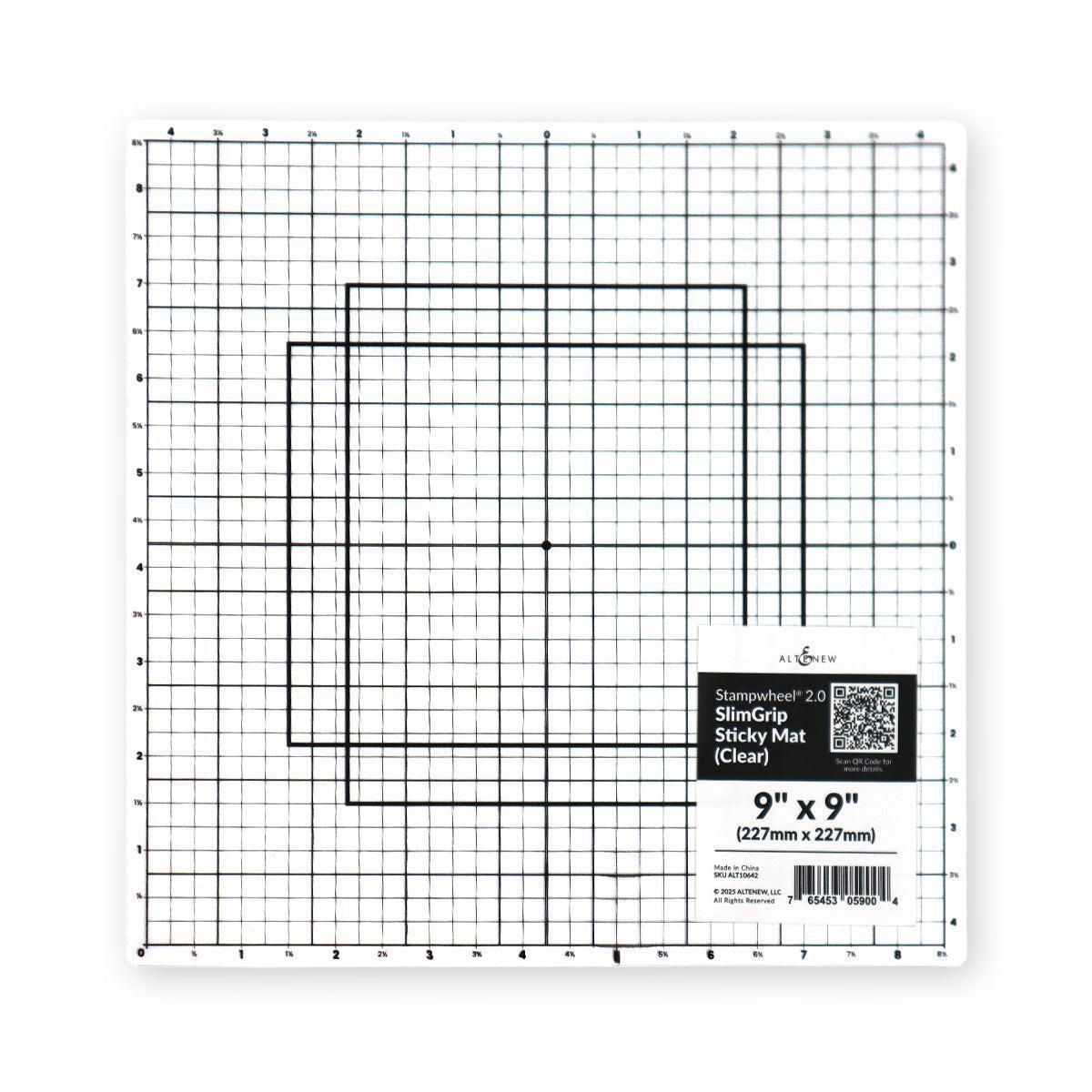 Altenew - Stampwheel 2.0 - SlimGrip Sticky Mat - Translucent-ScrapbookPal