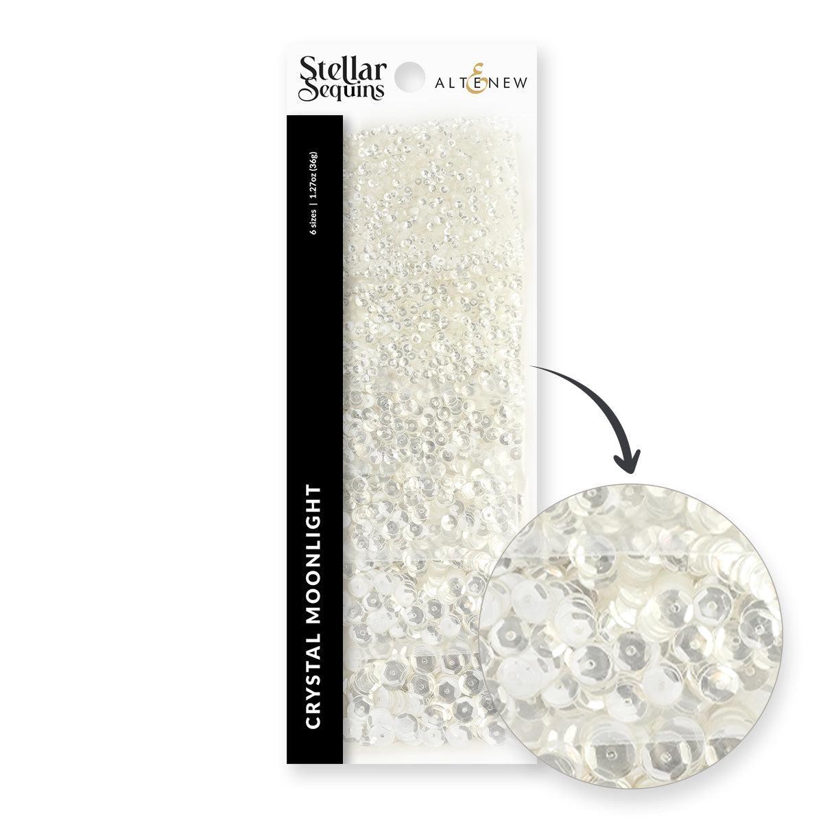 Altenew - Stellar Sequins - Crystal Moonlight-ScrapbookPal