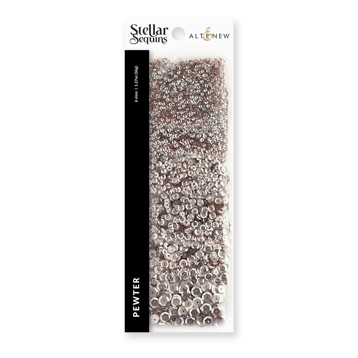 Altenew - Stellar Sequins - Pewter-ScrapbookPal