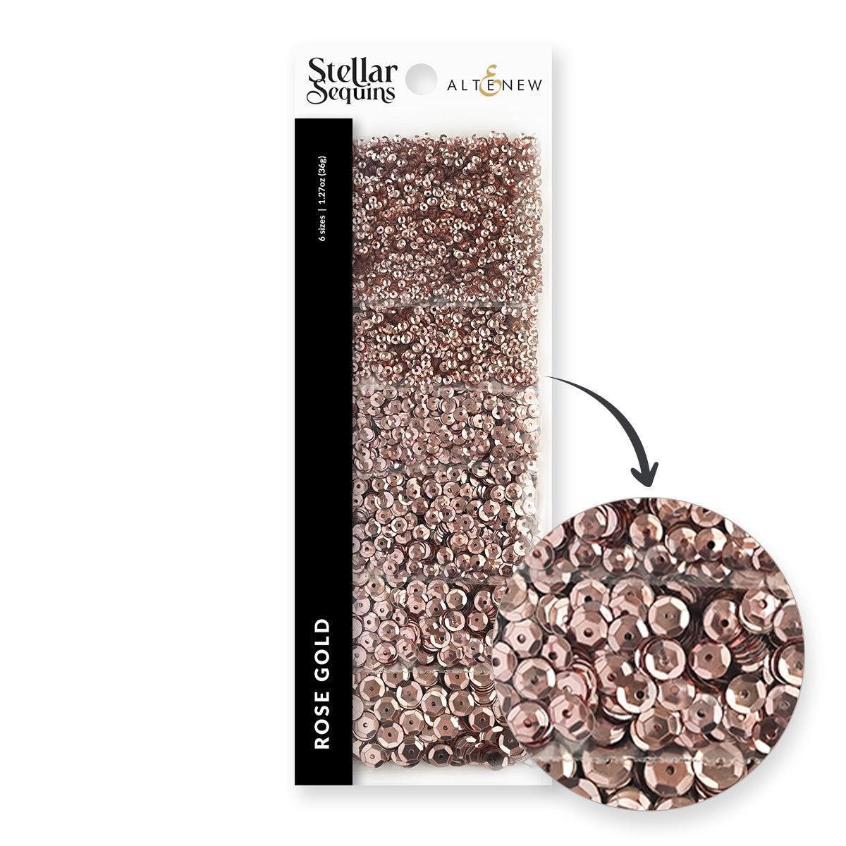Altenew - Stellar Sequins - Rose Gold-ScrapbookPal