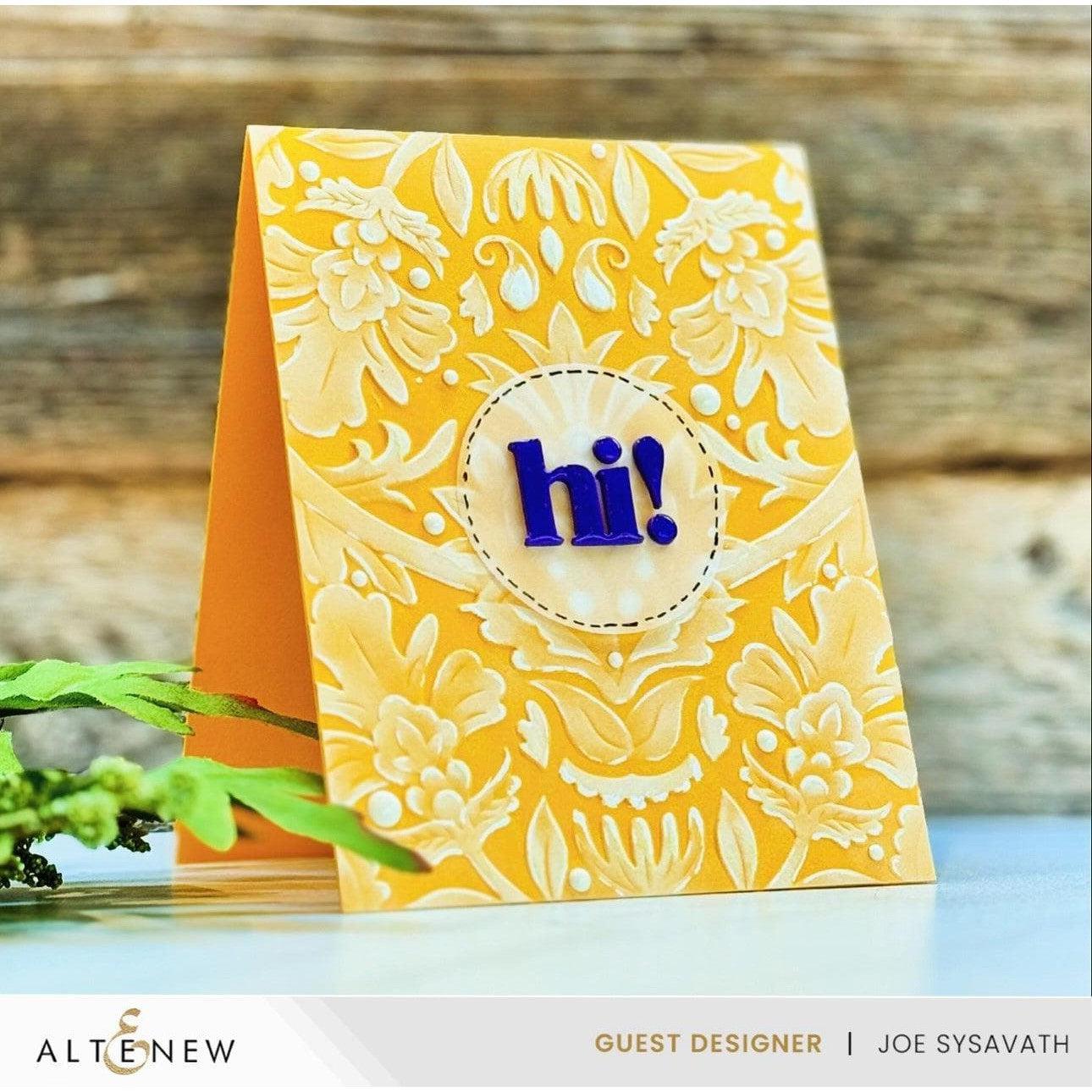 Altenew - Stencils - Blooming Motifs Simple Coloring-ScrapbookPal