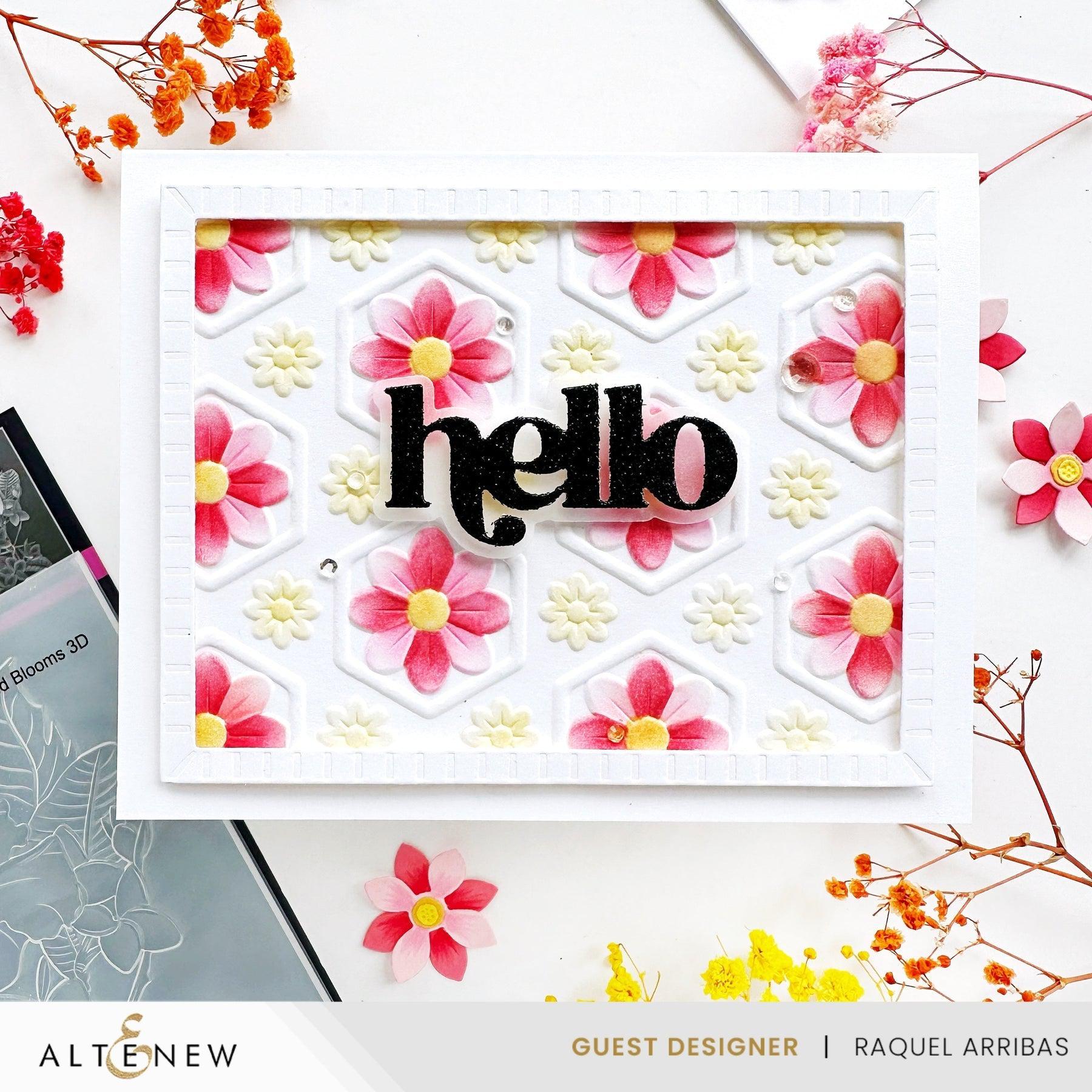 Altenew - Stencils - Botanical Honeycomb-ScrapbookPal