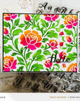 Altenew - Stencils - Chateau Blooms-ScrapbookPal