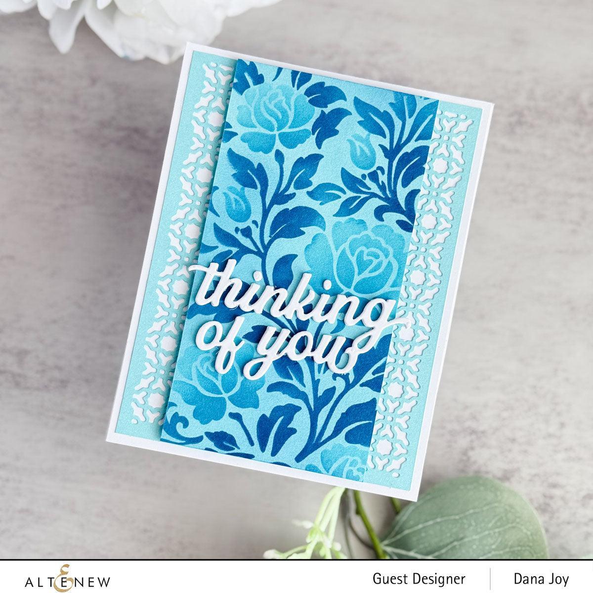 Altenew - Stencils - Chateau Blooms-ScrapbookPal