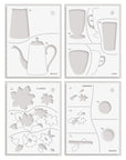 Altenew - Stencils - Cozy Mornings-ScrapbookPal