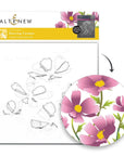 Altenew - Stencils - Dancing Cosmos-ScrapbookPal