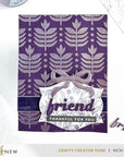 Altenew - Stencils - Deco Leaves Background-ScrapbookPal