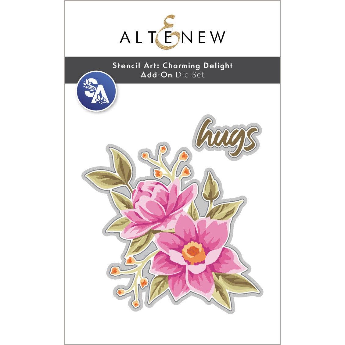 Altenew - Stencils &amp; Dies - Charming Delight &amp; Add-on-ScrapbookPal