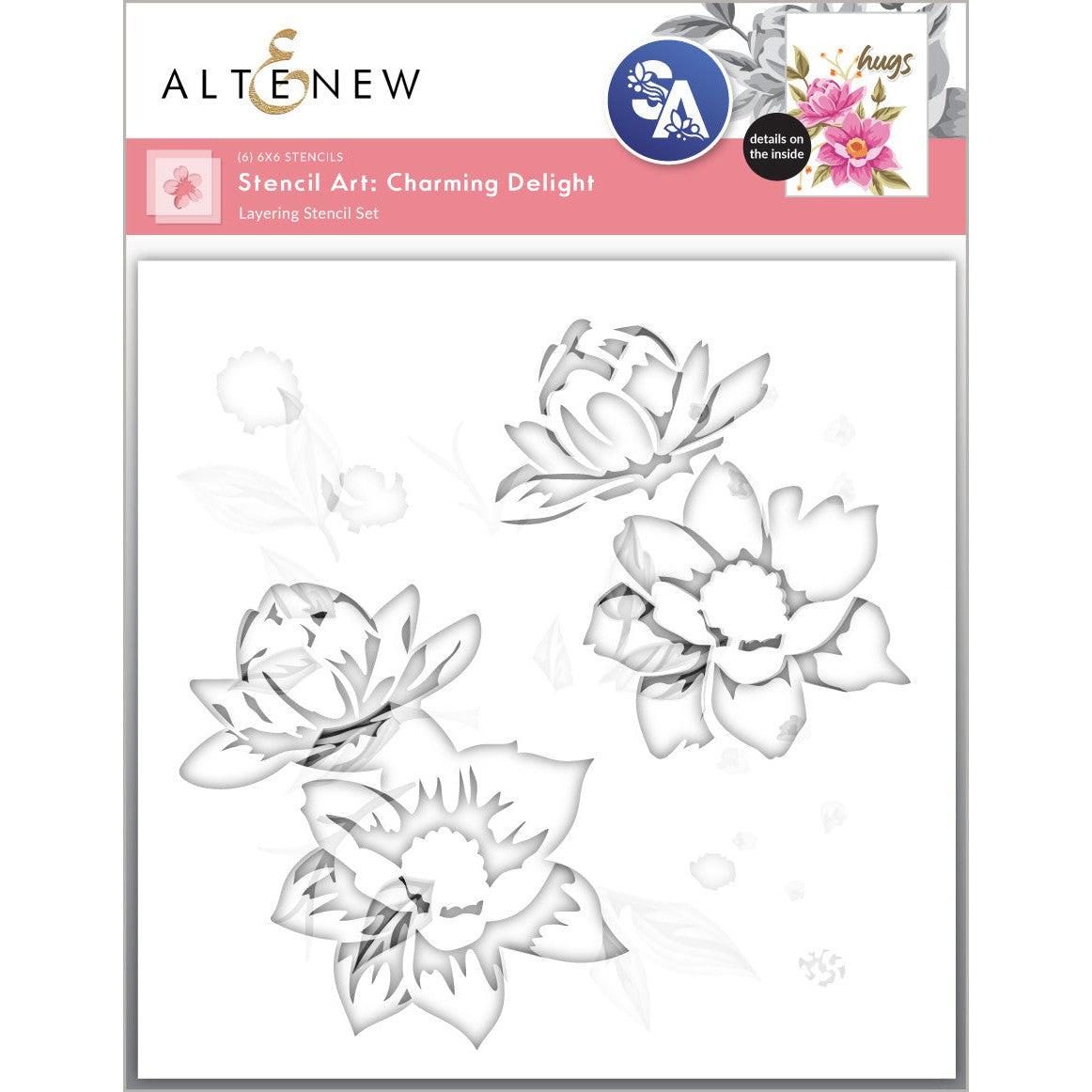 Altenew - Stencils &amp; Dies - Charming Delight &amp; Add-on-ScrapbookPal