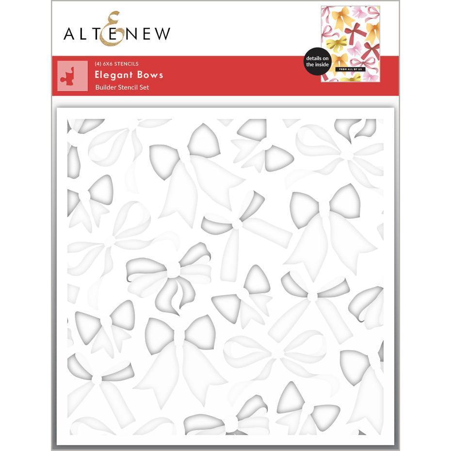 Altenew - Stencils - Elegant Bows-ScrapbookPal