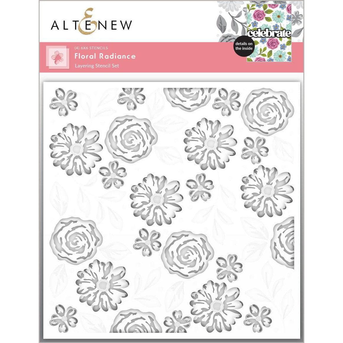 Altenew - Stencils - Floral Radiance-ScrapbookPal