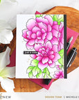 Altenew - Clear Stamps - Flourishing Bouquet-ScrapbookPal