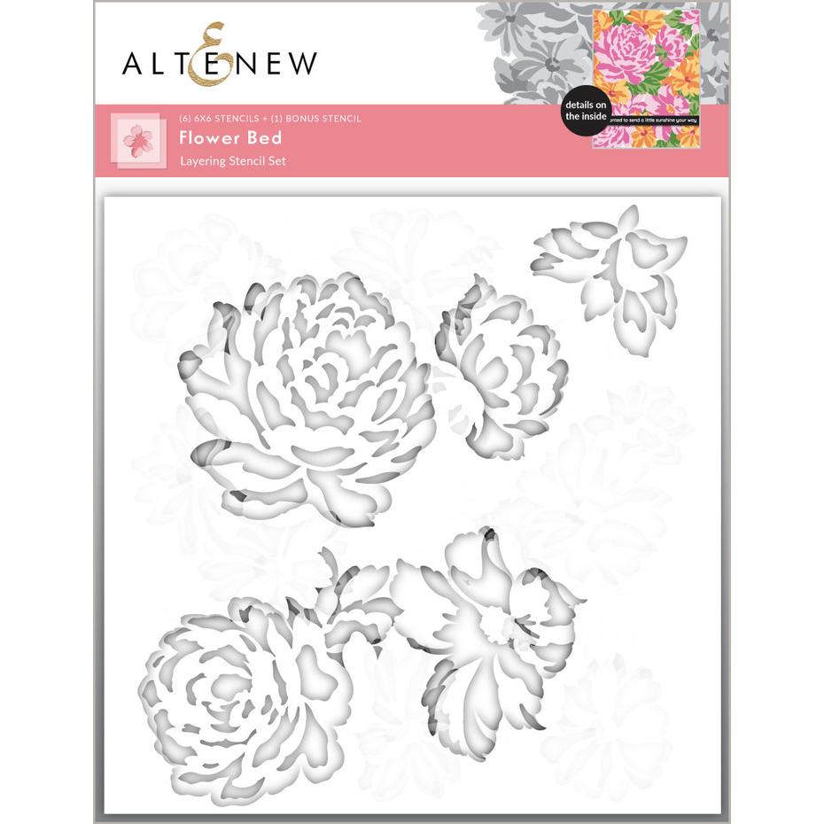 Altenew - Stencils - Flower Bed-ScrapbookPal