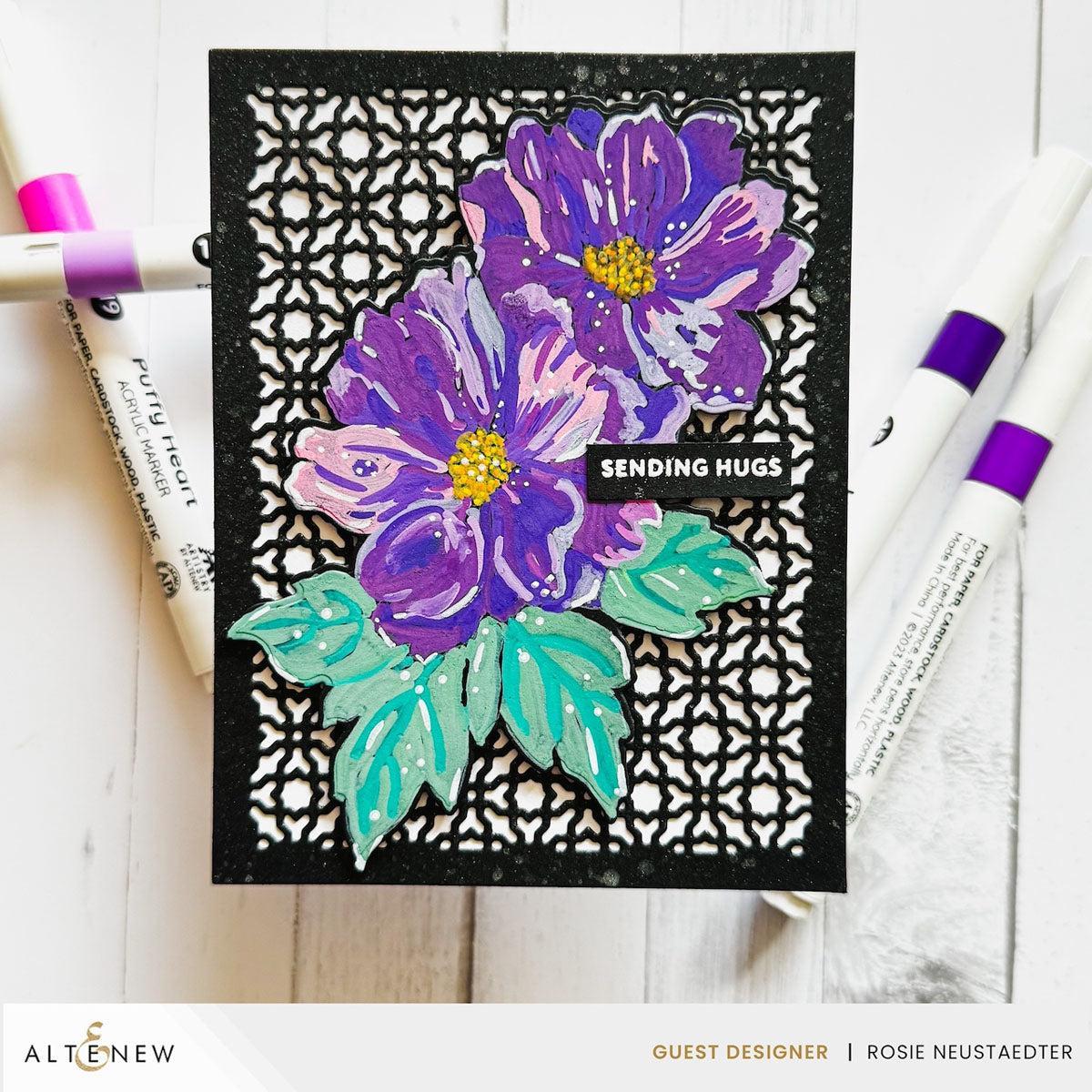 Altenew - Dies - Flowers &amp; Flourishes-ScrapbookPal