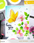 Altenew - Stencils - Flutter & Bloom-ScrapbookPal