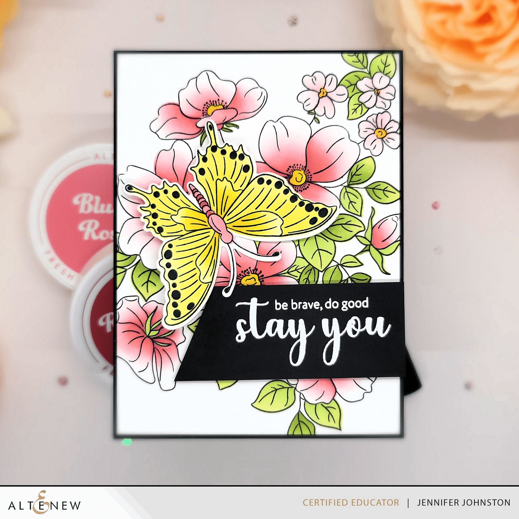 Altenew - Stencils - Flutter &amp; Bloom-ScrapbookPal