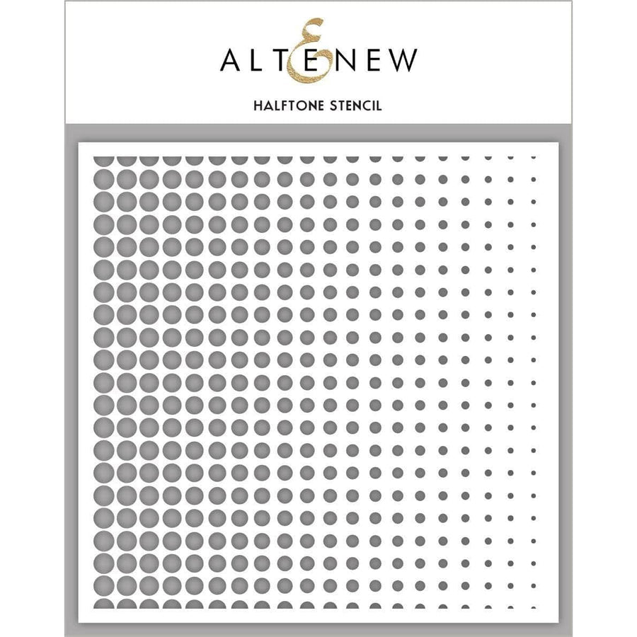 Altenew - Stencils - Halftone-ScrapbookPal