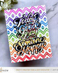 Altenew - Stencils - Heritage Chevron Weaves-ScrapbookPal