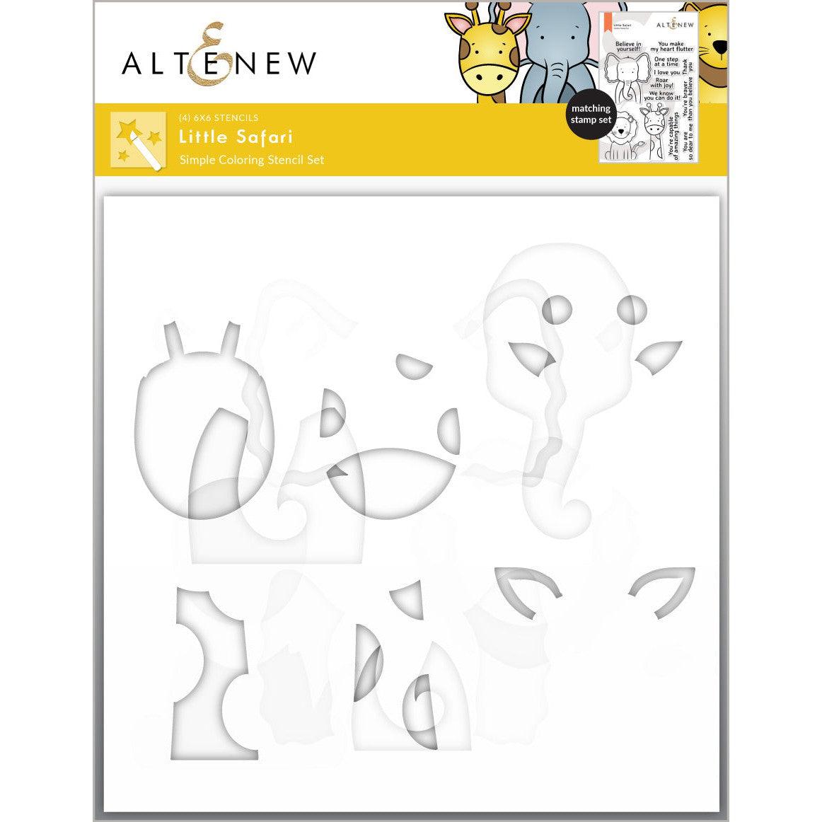 Altenew - Stencils - Little Safari-ScrapbookPal