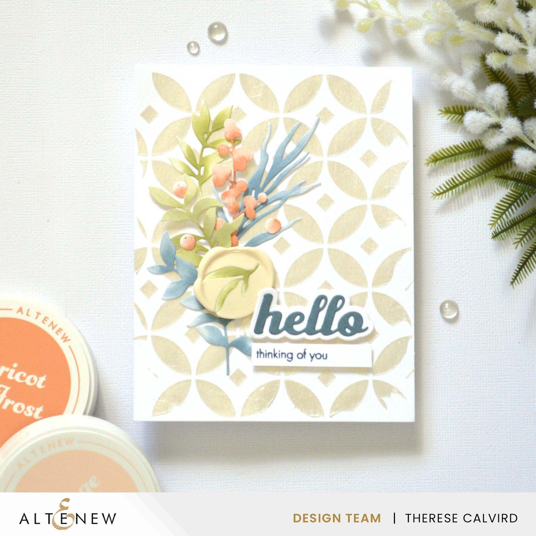 Altenew - Stencils - Luminous Diamond Rings-ScrapbookPal
