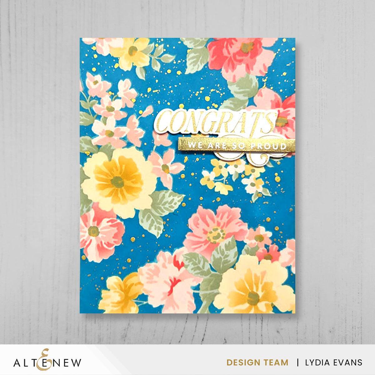 Altenew - Stencils - One-Go: Friendship Flowers-ScrapbookPal