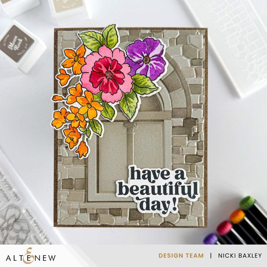 Altenew - Stencils - One-Go: Friendship Flowers-ScrapbookPal