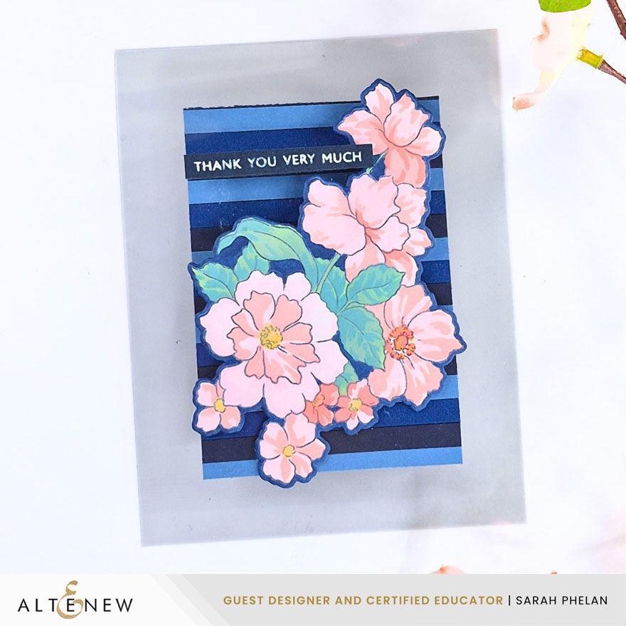 Altenew - Stencils - One-Go: Friendship Flowers-ScrapbookPal