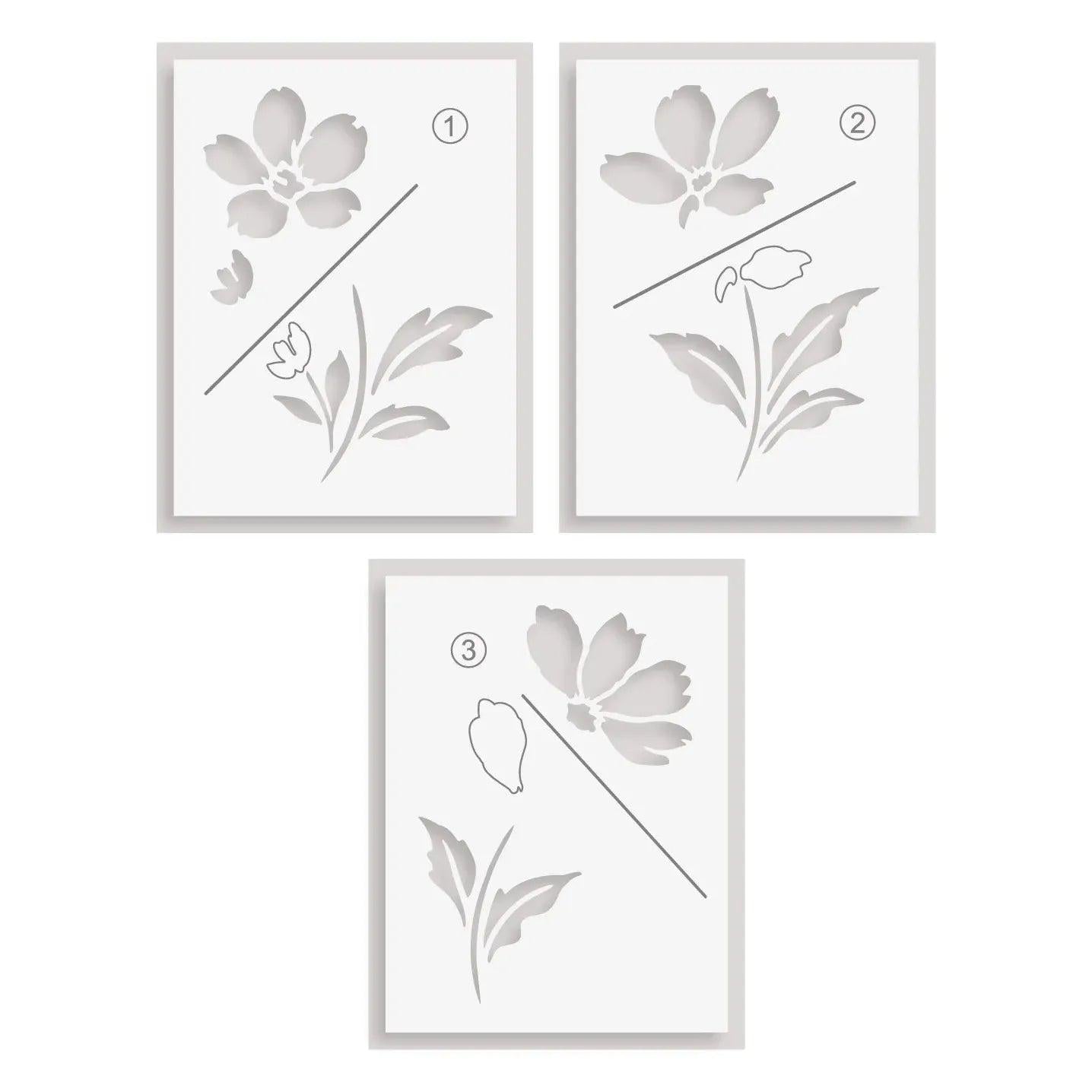 Altenew - Stencils - Painted Petals-ScrapbookPal