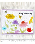 Altenew - Stencils - Playful Wildflower-ScrapbookPal