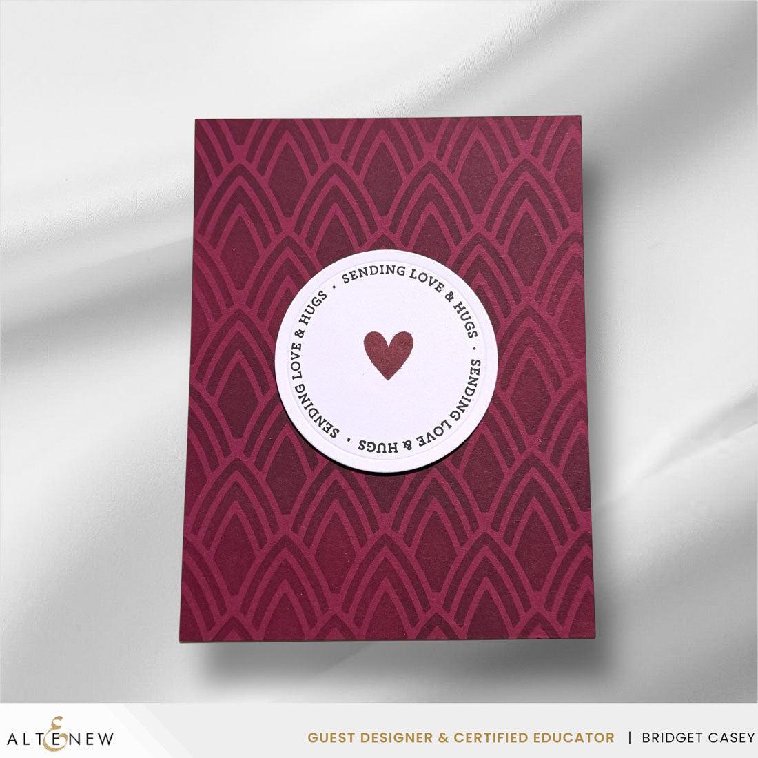 Altenew - Stencils - Pointweave Stencil-ScrapbookPal