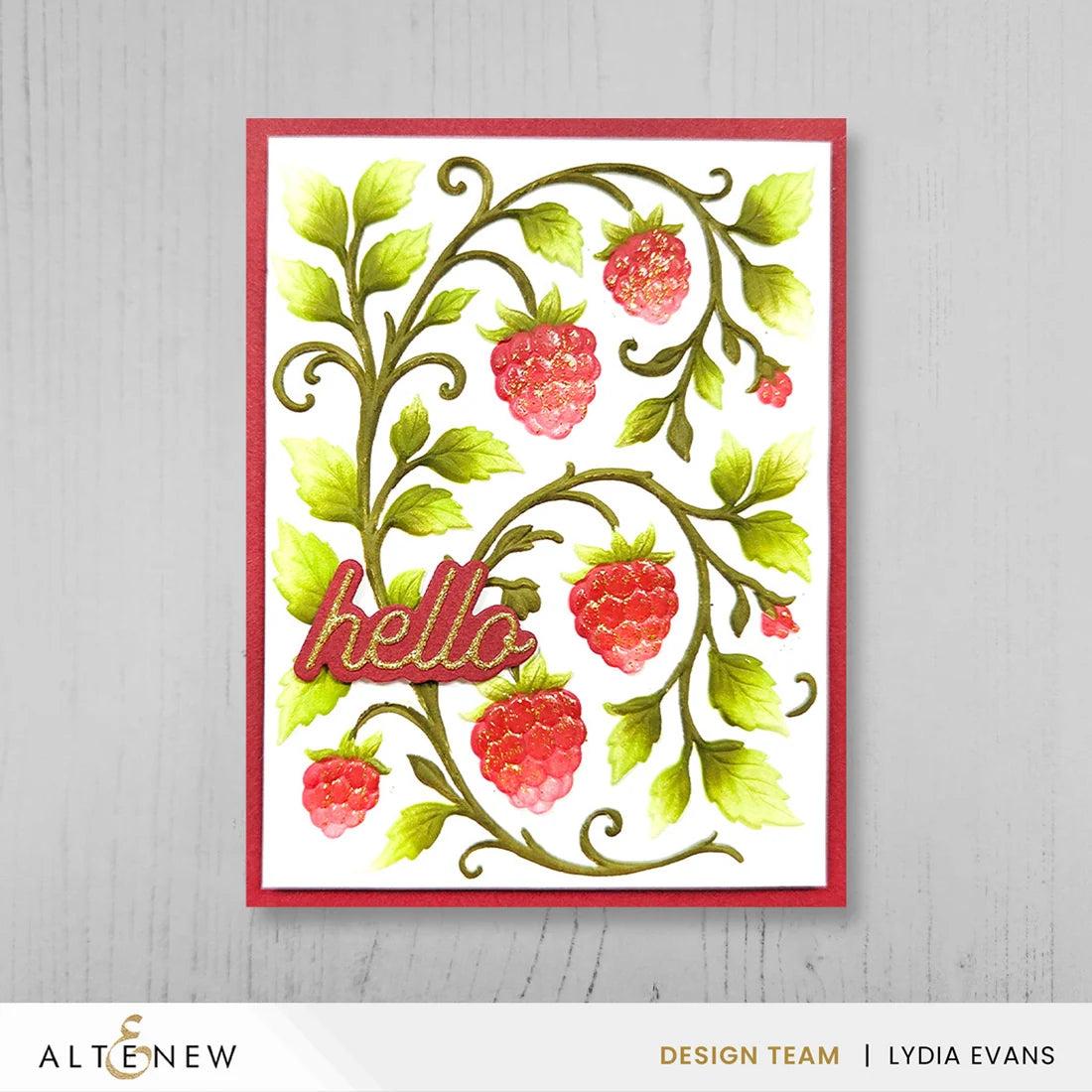 Altenew - 3D Embossing Folder - Raspberry Bliss-ScrapbookPal