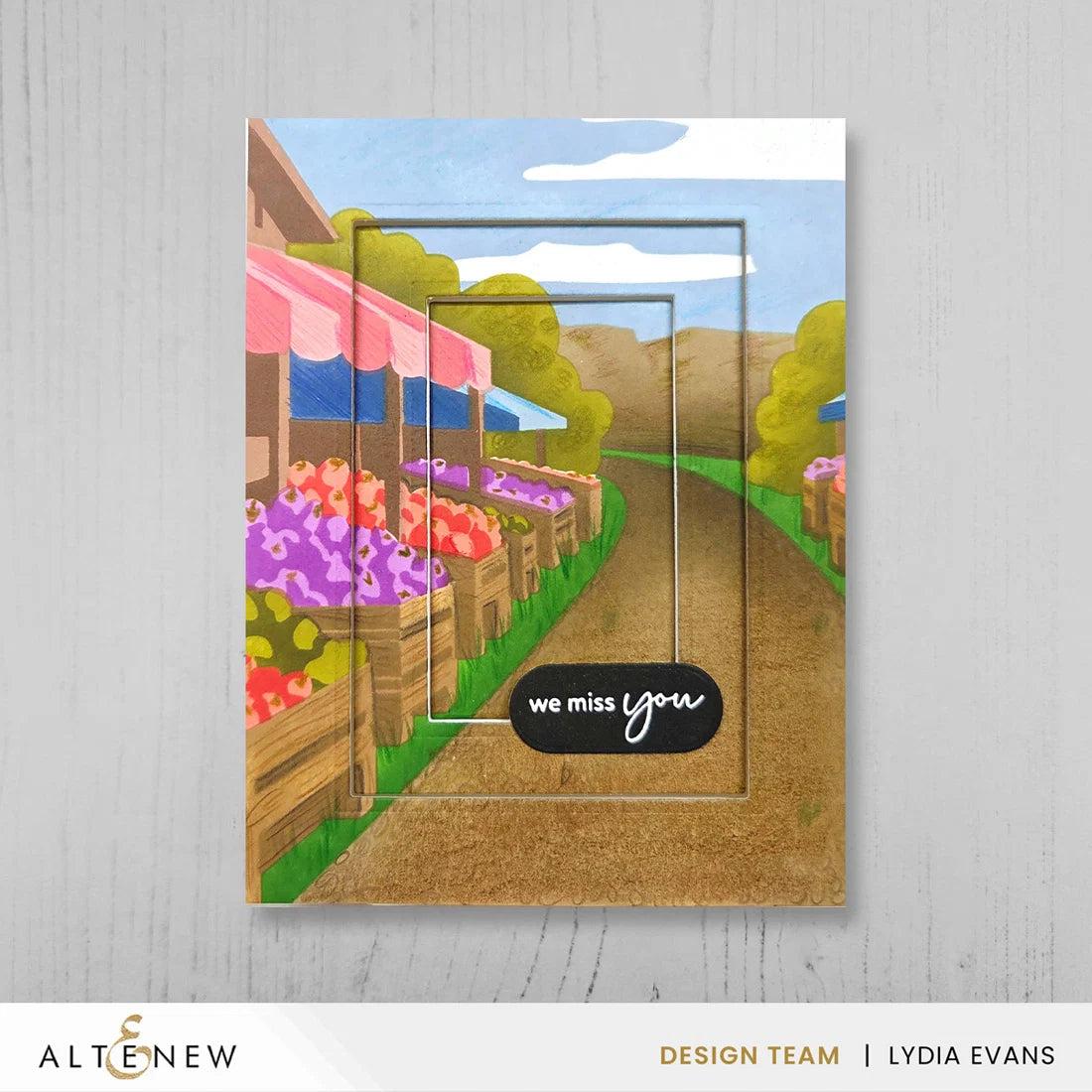 Altenew - Stencils - Rural Farmstand-ScrapbookPal